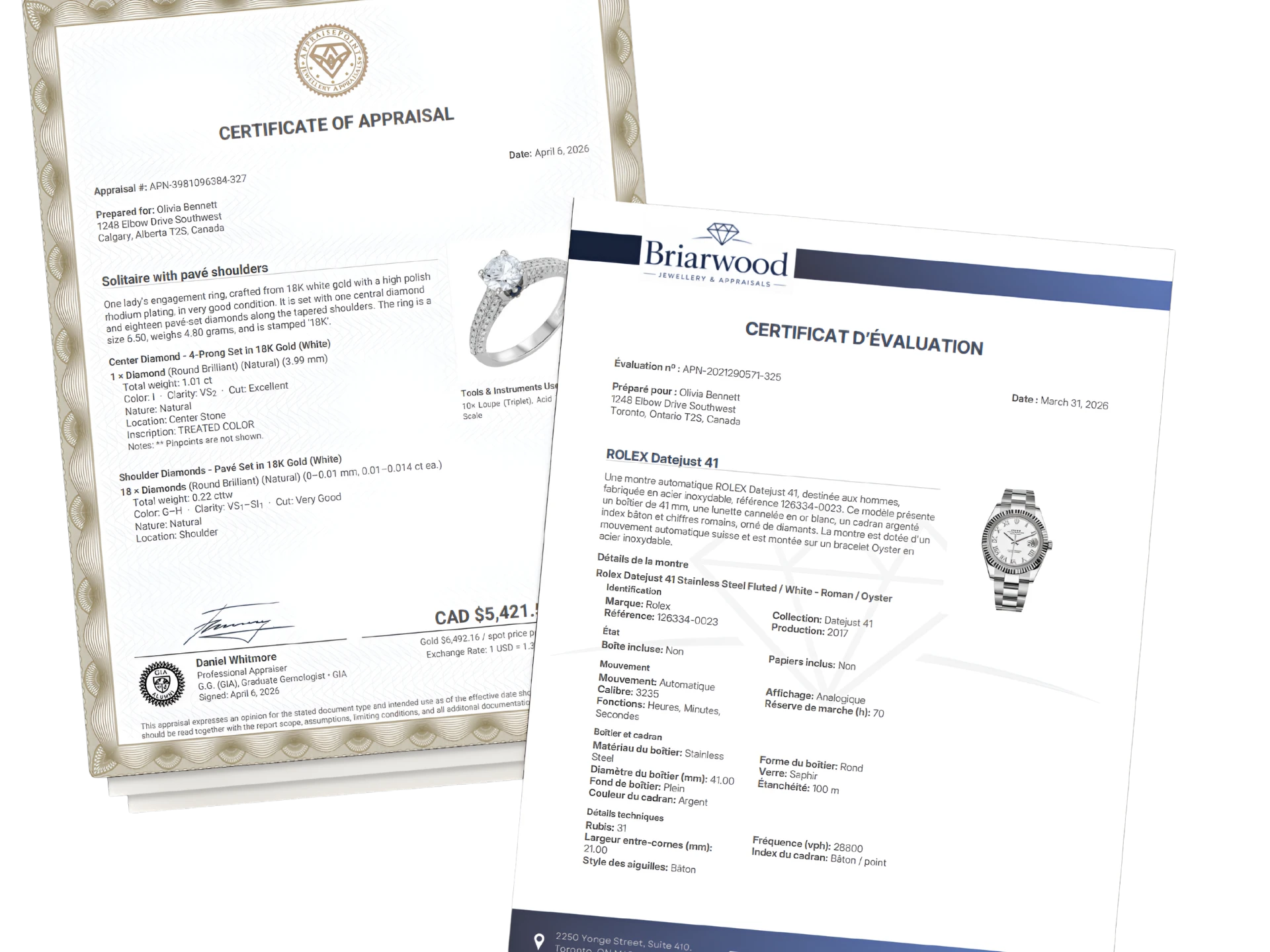 AppraisePoint public example of a branded appraisal report